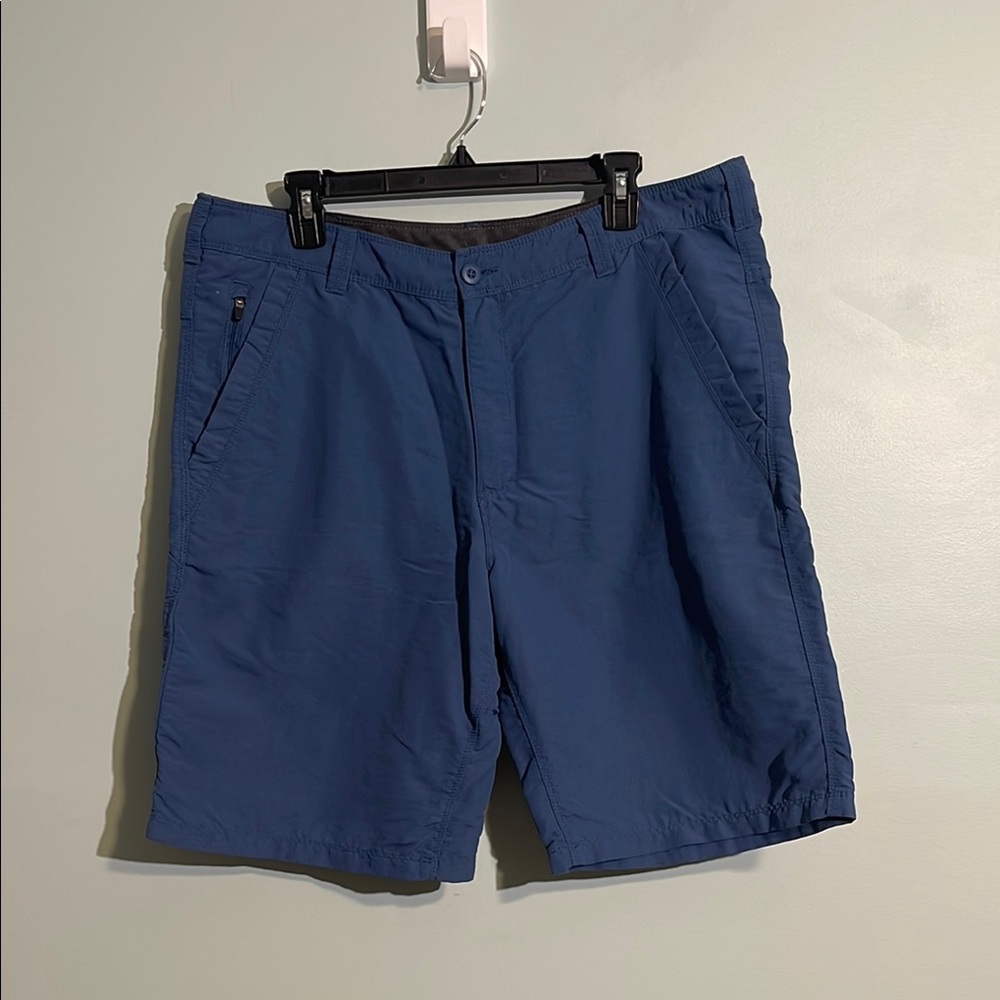 Outdoor Life Nylon Casual Blue Shorts Men’s Size 38 Pockets Hiking Outdoors
